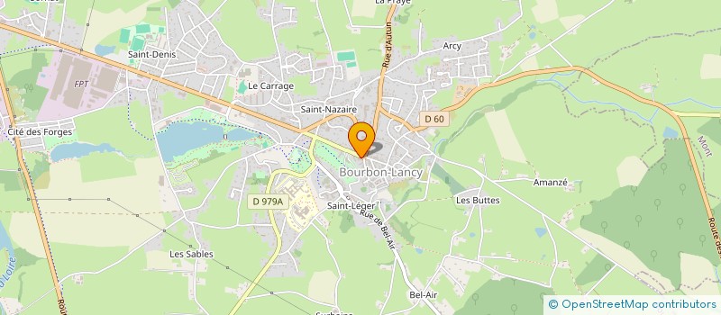 localisation de l'entreprise MONSIEUR THIBAUT MARTIN à BOURBON-LANCY