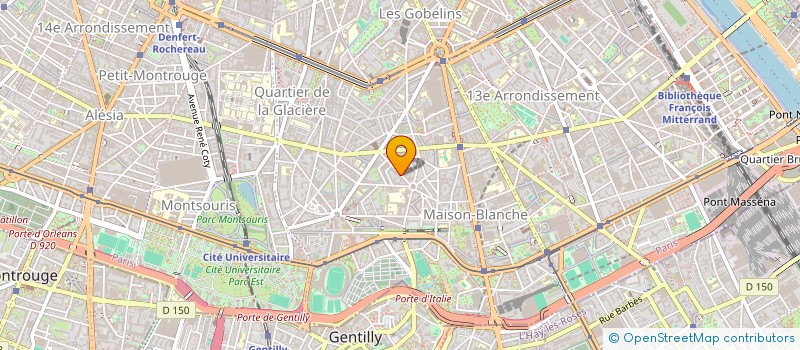 localisation de l'entreprise MONSIEUR THIBAUT MARTRETTE  PARIS