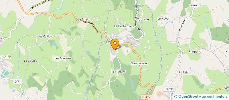 localisation de l'entreprise MONSIEUR THIBAUT MATCHON  LES HALLES