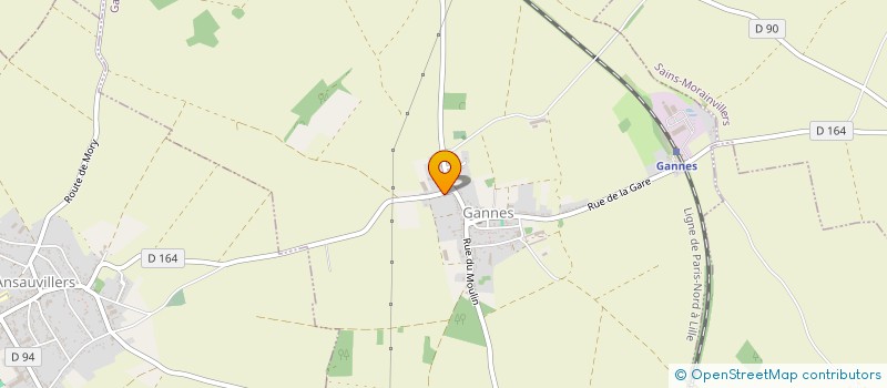 localisation de l'entreprise MONSIEUR THIBAUT MATHON  BONVILLERS