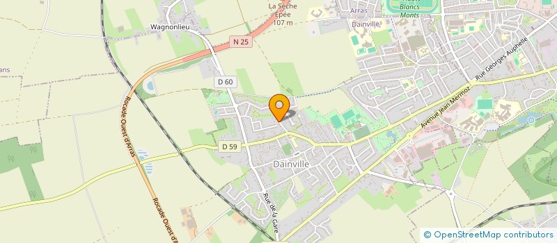 localisation de l'entreprise MONSIEUR THIBAUT MATON  DAINVILLE