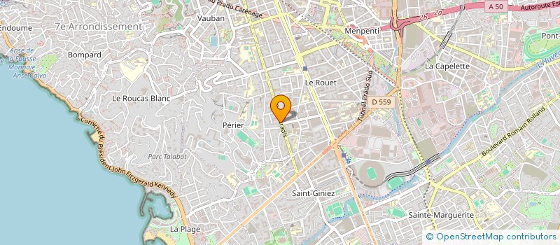 localisation de l'entreprise MONSIEUR THIBAUT MAUPOINT DE VANDEUL  MARSEILLE