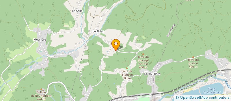 localisation de l'entreprise MONSIEUR THIBAUT MILLE  RONCHAMP