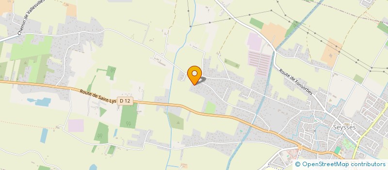 localisation de l'entreprise MONSIEUR THIBAUT MONADIER  SEYSSES