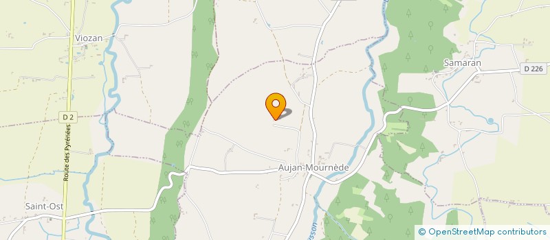 localisation de l'entreprise MONSIEUR THIBAUT MONLOR  SAINT-ARROMAN