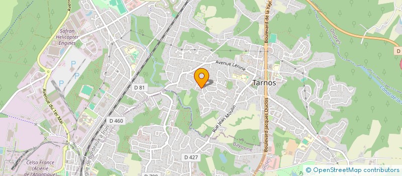 localisation de l'entreprise MONSIEUR THIBAUT MONNE BOUAFFON  TARNOS