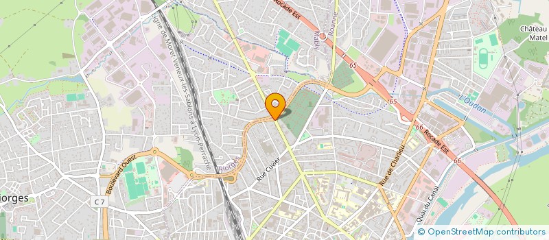 localisation de l'entreprise MONSIEUR THIBAUT MOREL  ROANNE