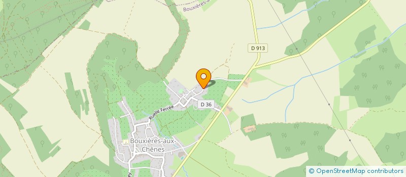 localisation de l'entreprise MONSIEUR THIBAUT MUSQUAR  BOUXIERES-AUX-CHENES