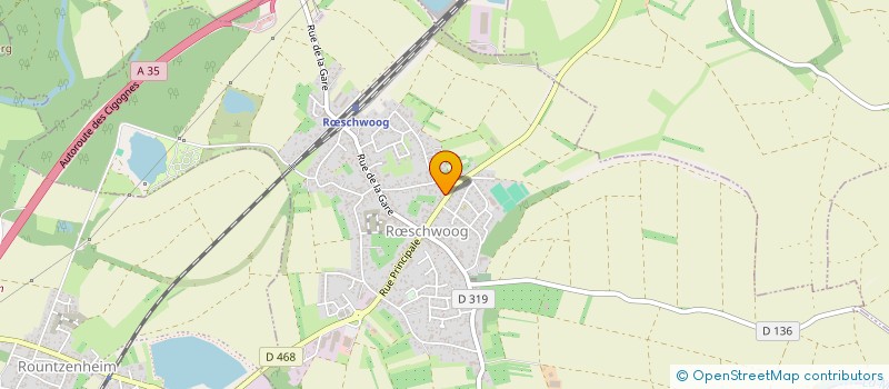 localisation de l'entreprise MONSIEUR THIBAUT NEUMULLER  RSCHWOOG