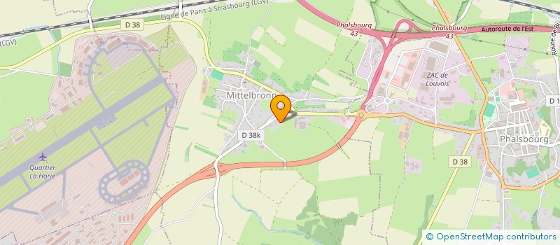 localisation de l'entreprise MONSIEUR THIBAUT NUSS  MITTELBRONN