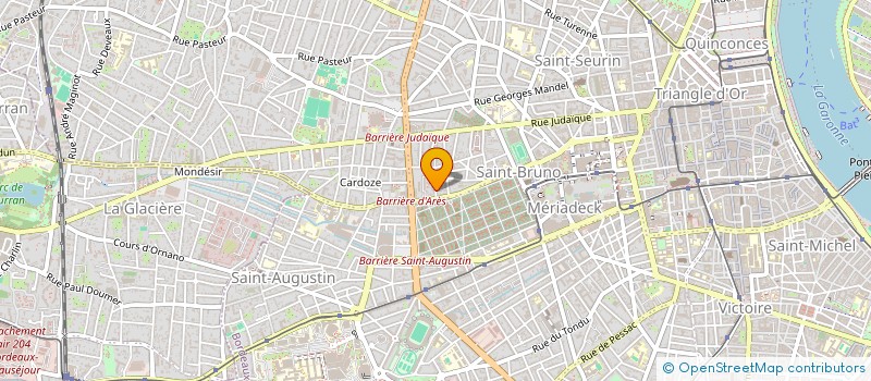 localisation de l'entreprise MONSIEUR THIBAUT OLIVER à BORDEAUX