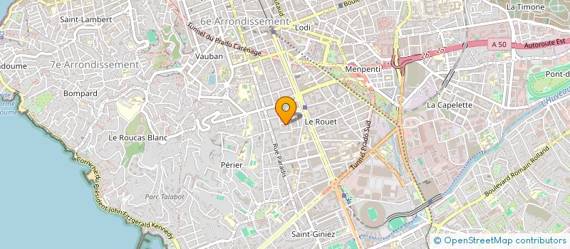 localisation de l'entreprise MONSIEUR THIBAUT PANIER à MARSEILLE