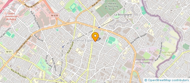 localisation de l'entreprise MONSIEUR THIBAUT PAREZ  TOURCOING