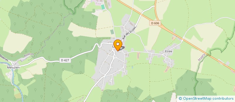 localisation de l'entreprise MONSIEUR THIBAUT PARUIT  MAGNY