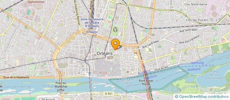 localisation de l'entreprise MONSIEUR THIBAUT PELAT à ORLEANS