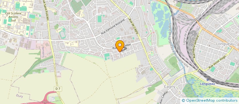 localisation de l'entreprise MONSIEUR THIBAUT PERRET  AMIENS