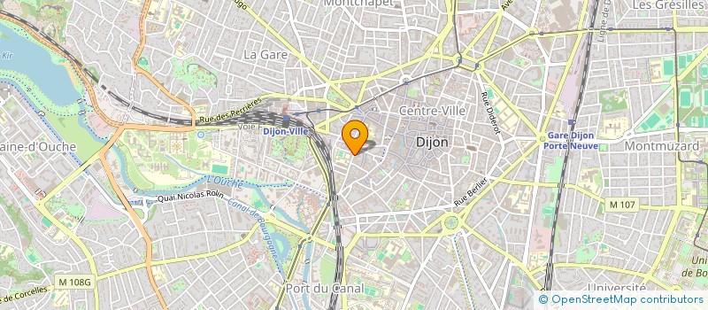 localisation de l'entreprise MONSIEUR THIBAUT PEZET DE CORVAL  DIJON
