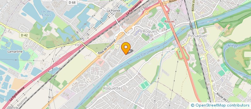 localisation de l'entreprise MONSIEUR THIBAUT PIQUEMAL-BARON  LACROIX-FALGARDE