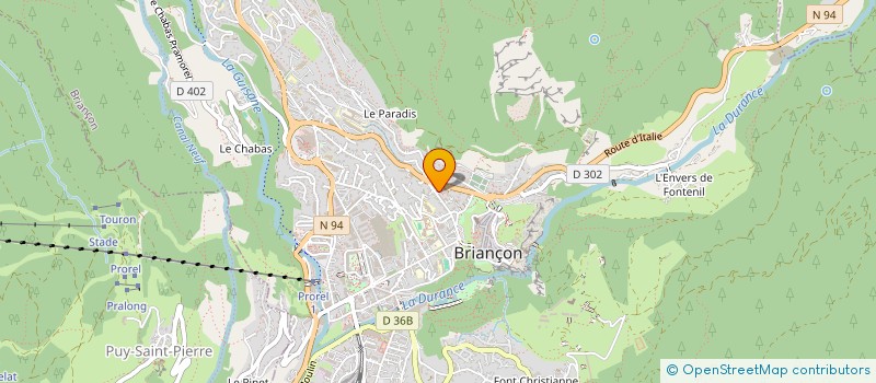 localisation de l'entreprise MONSIEUR THIBAUT POLLION à BRIANCON