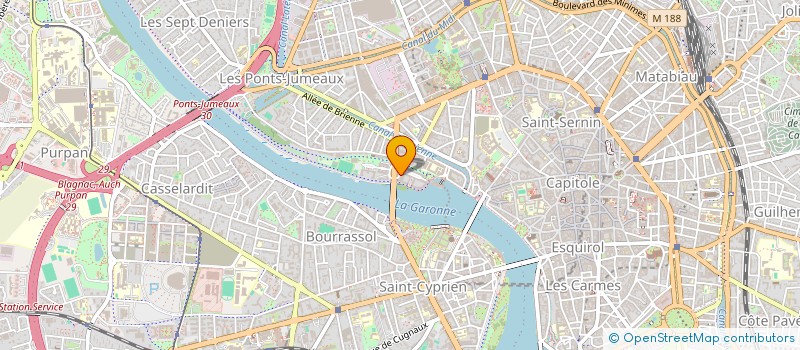 localisation de l'entreprise MONSIEUR THIBAUT PRONTO à TOULOUSE
