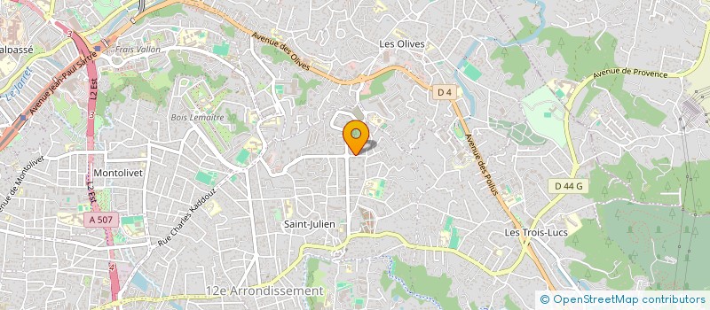 localisation de l'entreprise MONSIEUR THIBAUT RANQUE à MARSEILLE