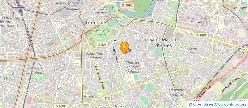 localisation de l'entreprise MONSIEUR THIBAUT RASSAT à GRENOBLE