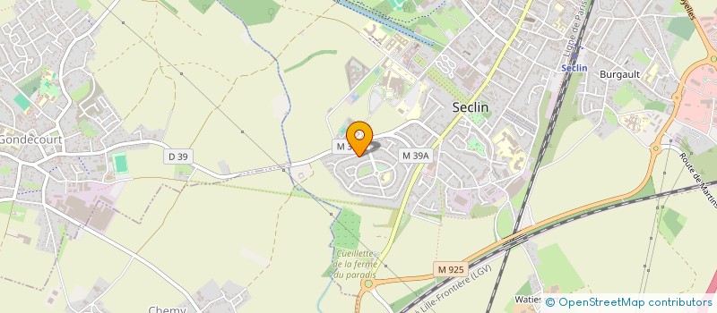 localisation de l'entreprise MONSIEUR THIBAUT RENARD à SECLIN