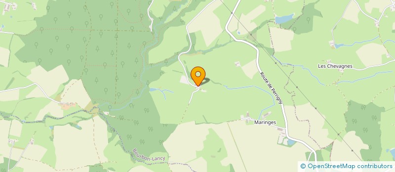 localisation de l'entreprise MONSIEUR THIBAUT RENAUD  BOURBON LANCY