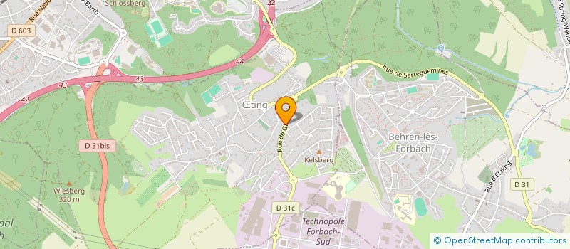 localisation de l'entreprise MONSIEUR THIBAUT REPIS  TING