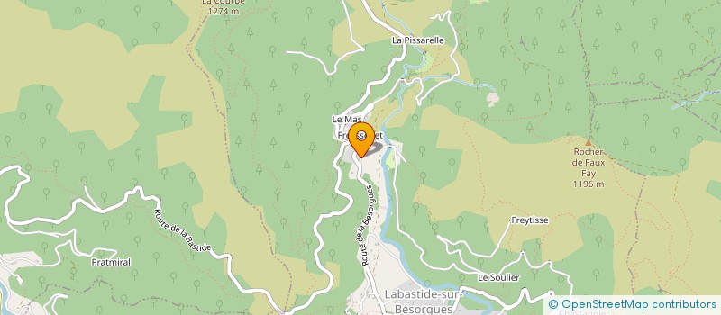 localisation de l'entreprise MONSIEUR THIBAUT REQUIN  LABASTIDE-SUR-BESORGUES