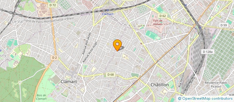 localisation de l'entreprise MONSIEUR THIBAUT RIOTTE à CHATILLON