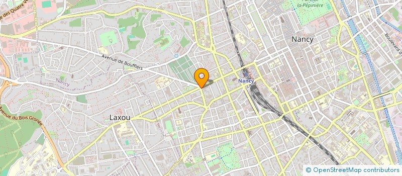 localisation de l'entreprise MONSIEUR THIBAUT ROTH  NANCY