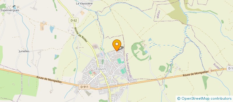 localisation de l'entreprise MONSIEUR THIBAUT ROUSSALY  FLAVIN