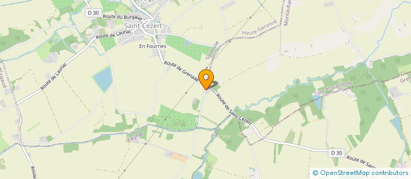 localisation de l'entreprise MONSIEUR THIBAUT ROUTIER  SAINT-CEZERT