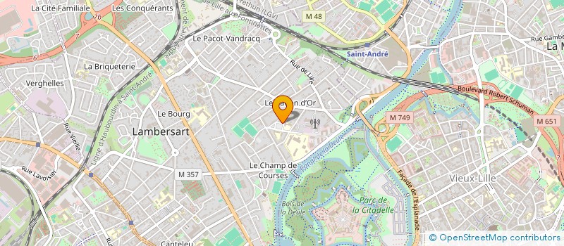 localisation de l'entreprise MONSIEUR THIBAUT ROZAN à LAMBERSART