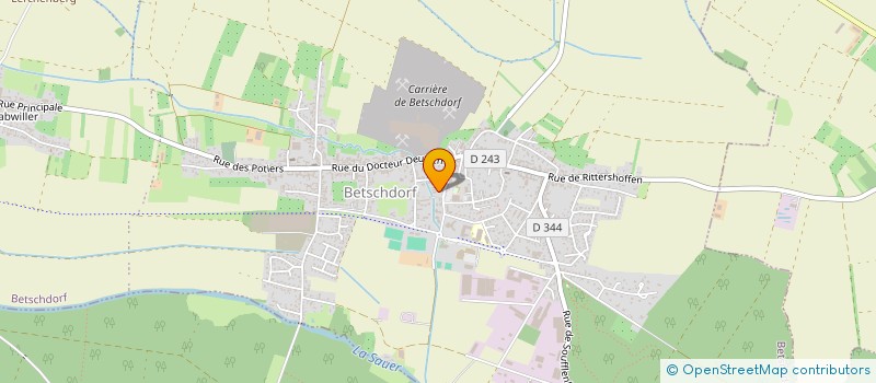 localisation de l'entreprise MONSIEUR THIBAUT RUSTENHOLZ  BETSCHDORF