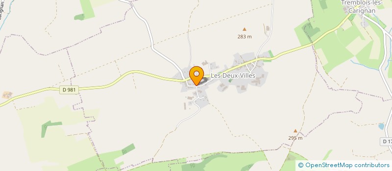 localisation de l'entreprise MONSIEUR THIBAUT SAILLA  LES DEUX-VILLES