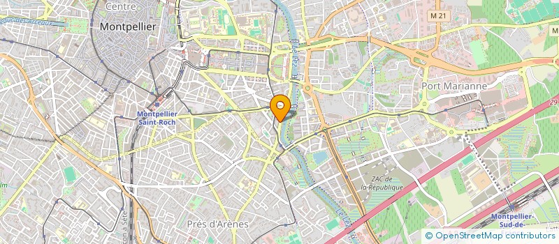 localisation de l'entreprise MONSIEUR THIBAUT SAINT-MAXENT à MONTPELLIER