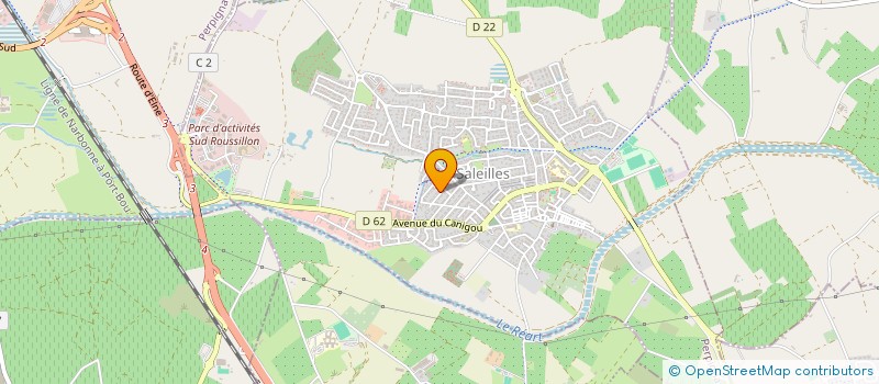 localisation de l'entreprise MONSIEUR THIBAUT SANCHEZ  SALEILLES