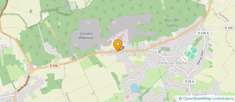 localisation de l'entreprise MONSIEUR THIBAUT SCHNAIDT  FLINES-LEZ-RACHES