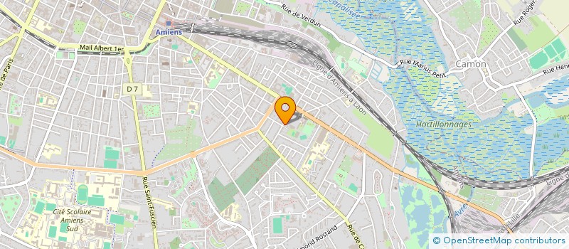 localisation de l'entreprise MONSIEUR THIBAUT SCRIZIC  AMIENS