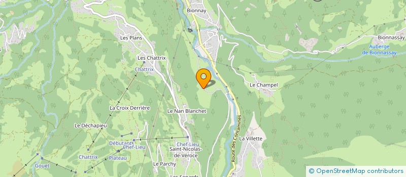 localisation de l'entreprise MONSIEUR THIBAUT SERRI  SAINT-GERVAIS-LES-BAINS