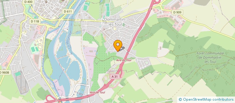 localisation de l'entreprise MONSIEUR THIBAUT SINDONINO  DOMMARTIN-LES-TOUL