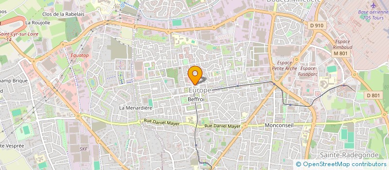 localisation de l'entreprise MONSIEUR THIBAUT SINGH  TOURS