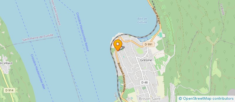 localisation de l'entreprise MONSIEUR THIBAUT SORIN  BRISON-SAINT-INNOCENT