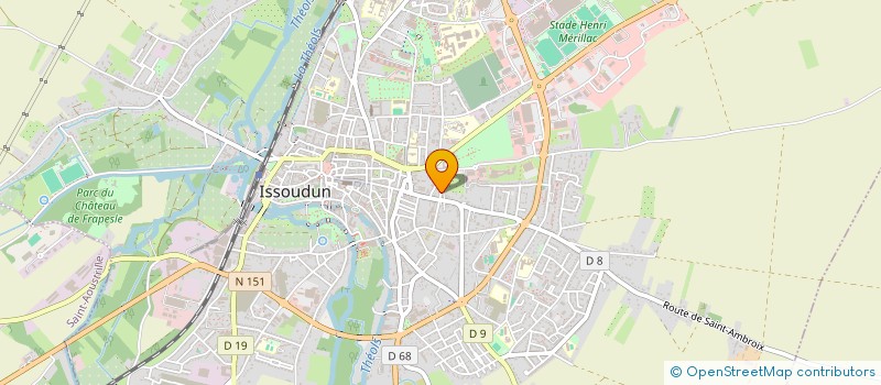 localisation de l'entreprise MONSIEUR THIBAUT SUREAU à SAINT-AOUSTRILLE