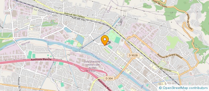 localisation de l'entreprise MONSIEUR THIBAUT TELES  CLUSES