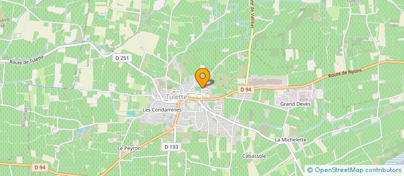 localisation de l'entreprise MONSIEUR THIBAUT TESSAIRE  TULETTE