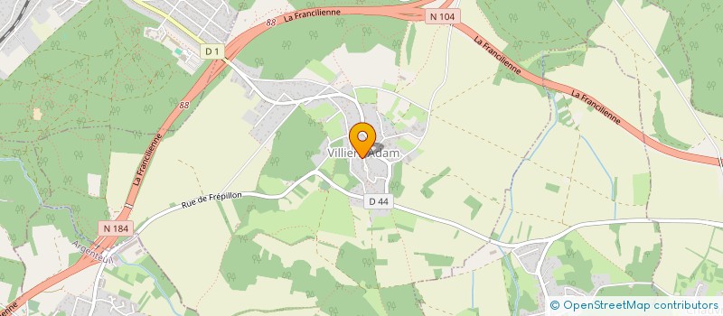 localisation de l'entreprise MONSIEUR THIBAUT THIEULIN  VILLIERS-ADAM