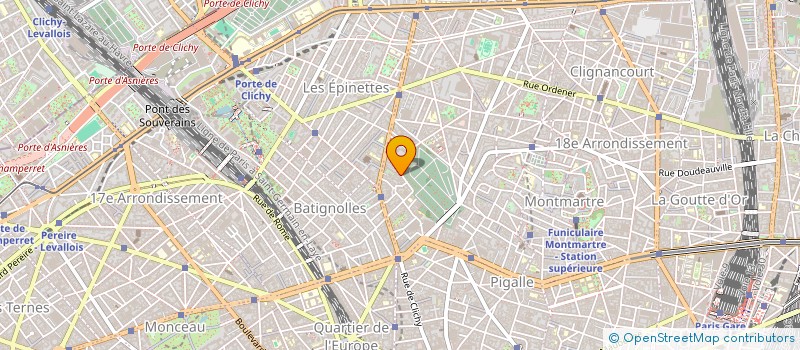 localisation de l'entreprise MONSIEUR THIBAUT THOUZERY  PARIS